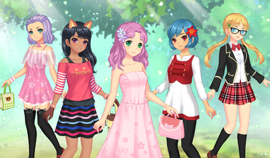 Anime Dress Up By Igry Dlja Devochek Play Online For Free On Playhop