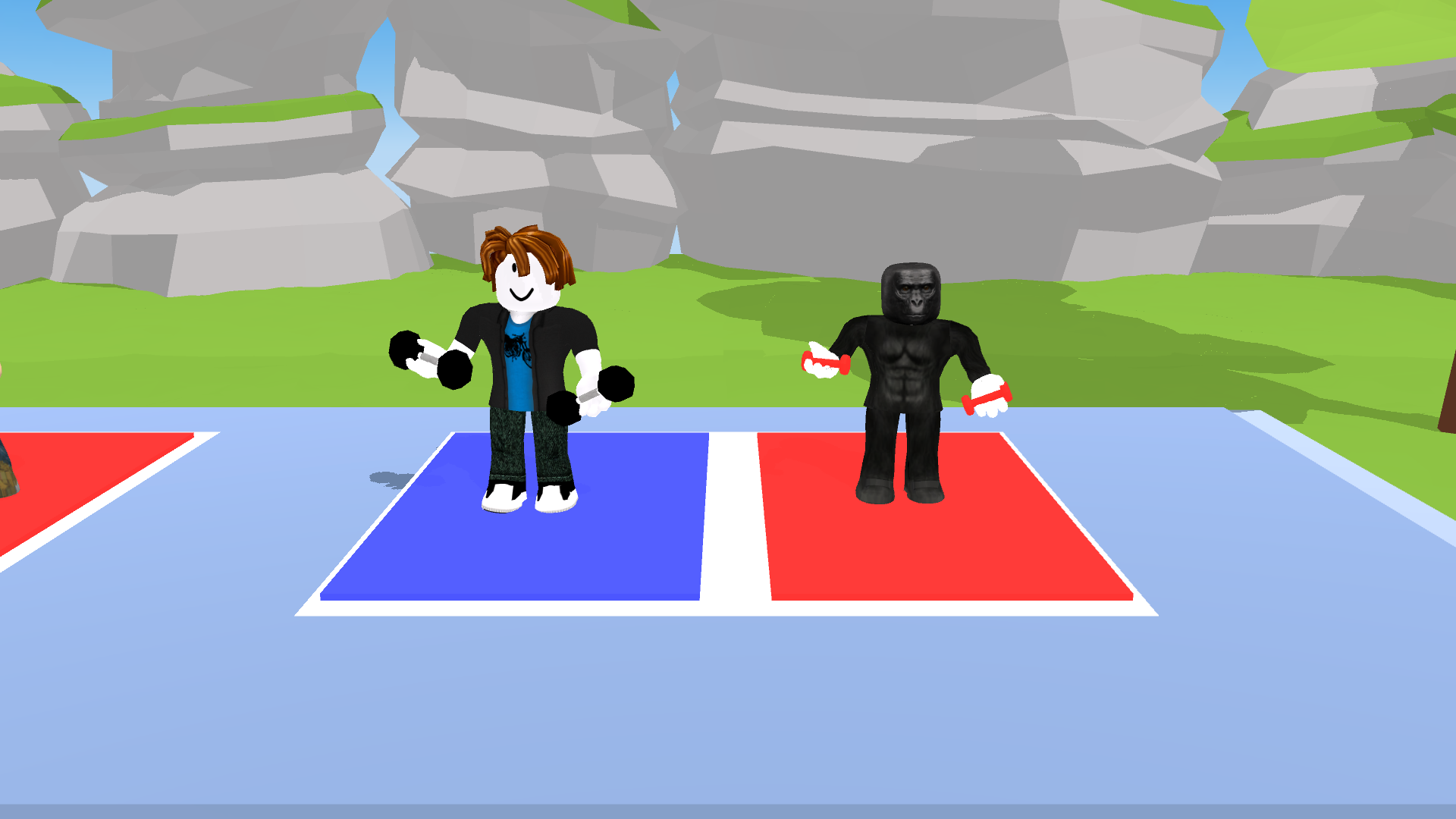 Bicep Training Simulator screenshot