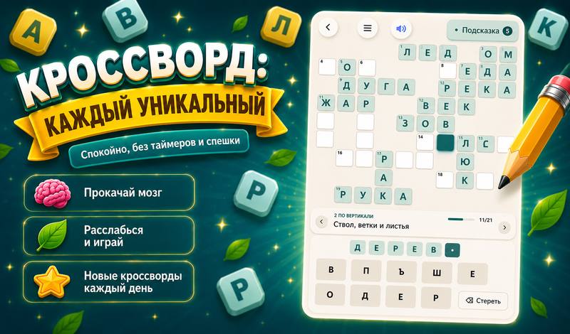 Кроссворд: каждый уникальный game cover