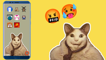 Check Smartphone: I'm Your Friend Meme Cat