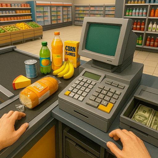 Supermarket Simulator: Grocery Business icon