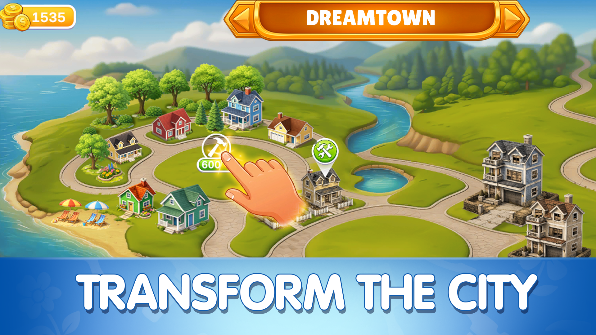 Happy Town: help your neighbours — screenshot 3