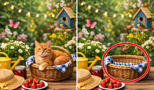 Two Frames: Find the differences