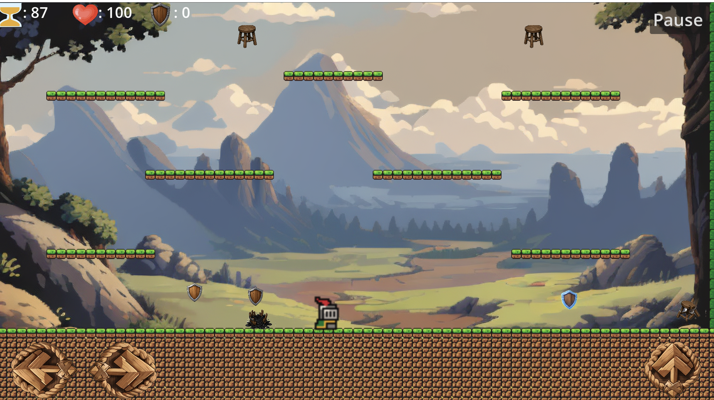 Knight and shield — screenshot 2