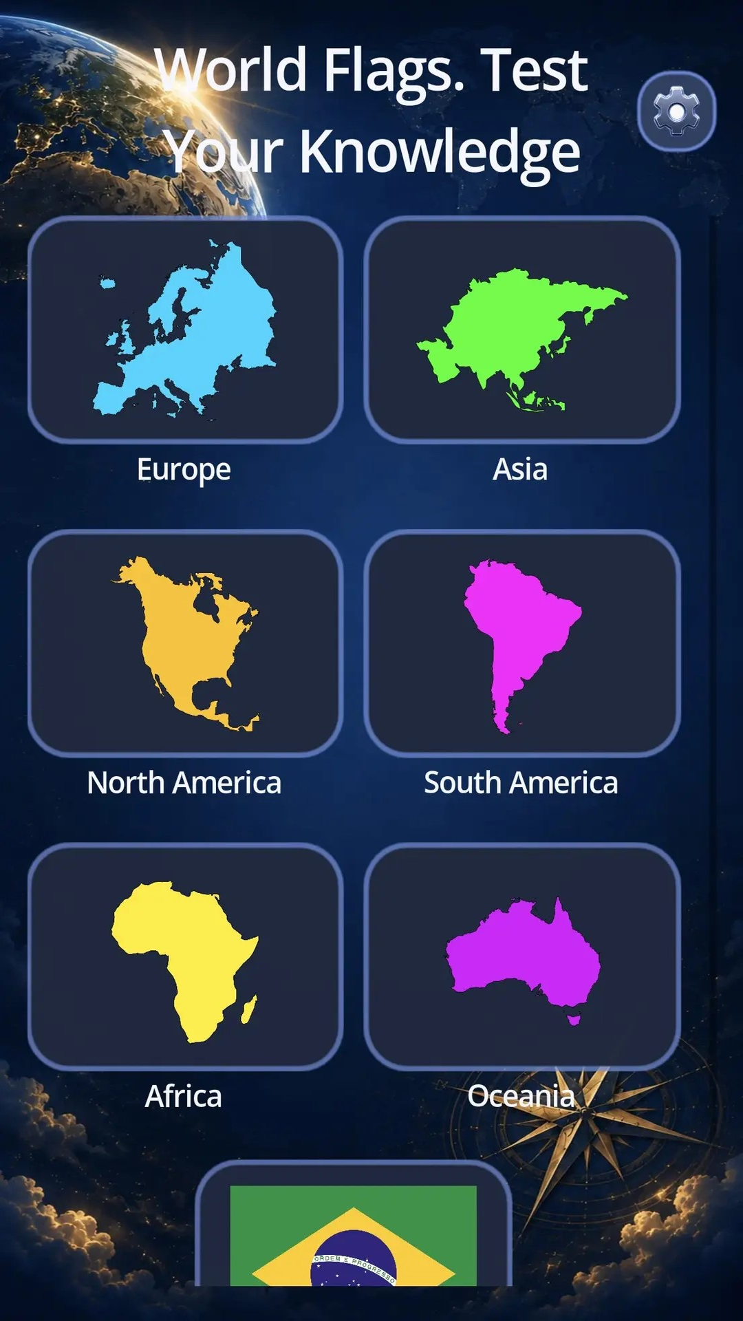 Flags of the world. Test Your Knowledge screenshot 8