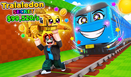 Chase Brainrot Train! Save Obby Magnate Tycoon
