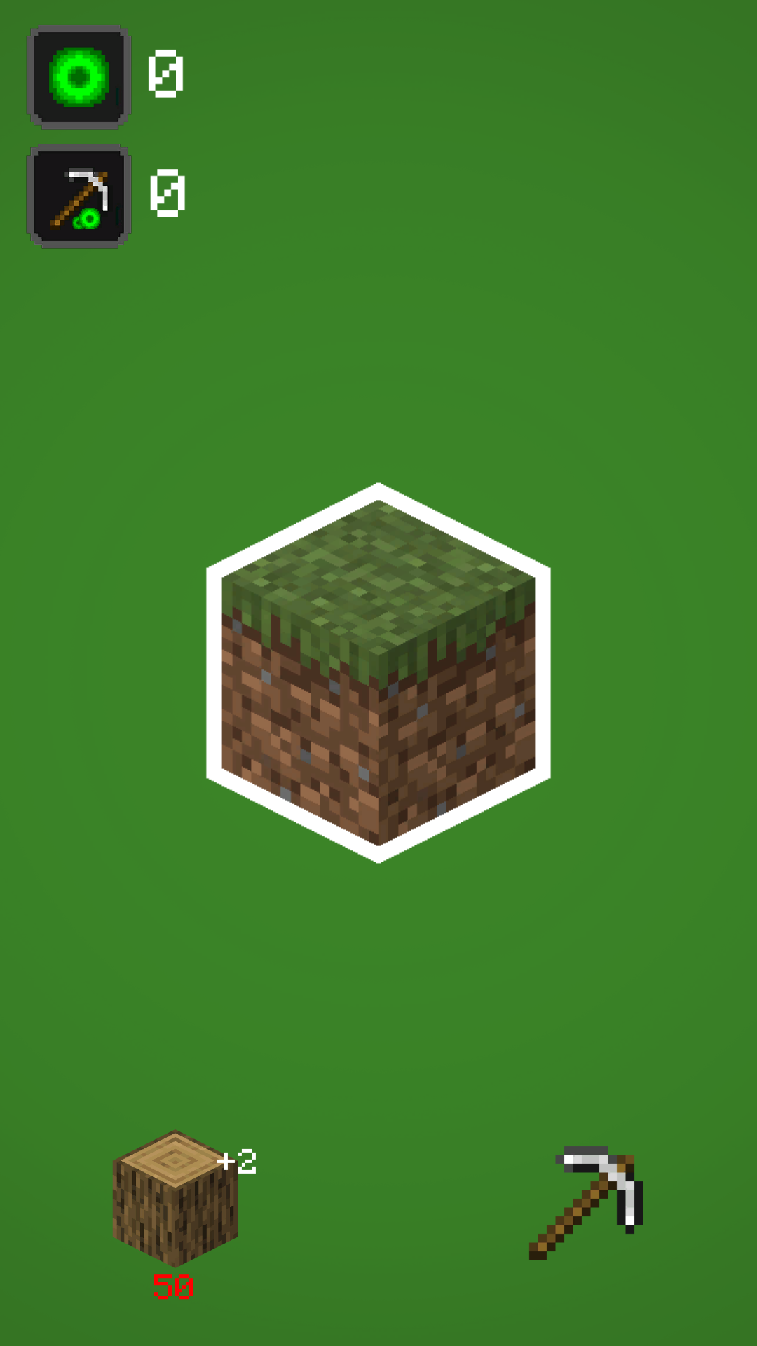 Minecraft Clicker: Block Fever screenshot 5