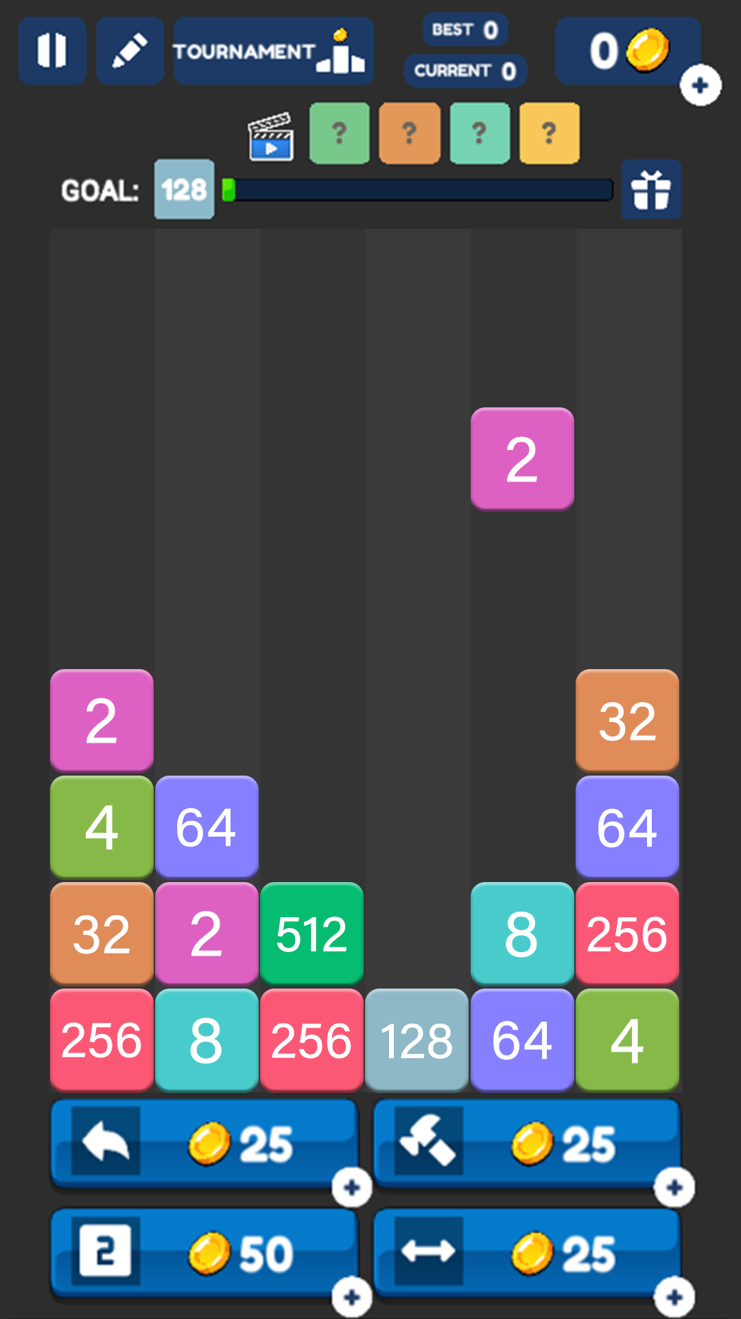 2048: Merge Blocks Up! screenshot 6
