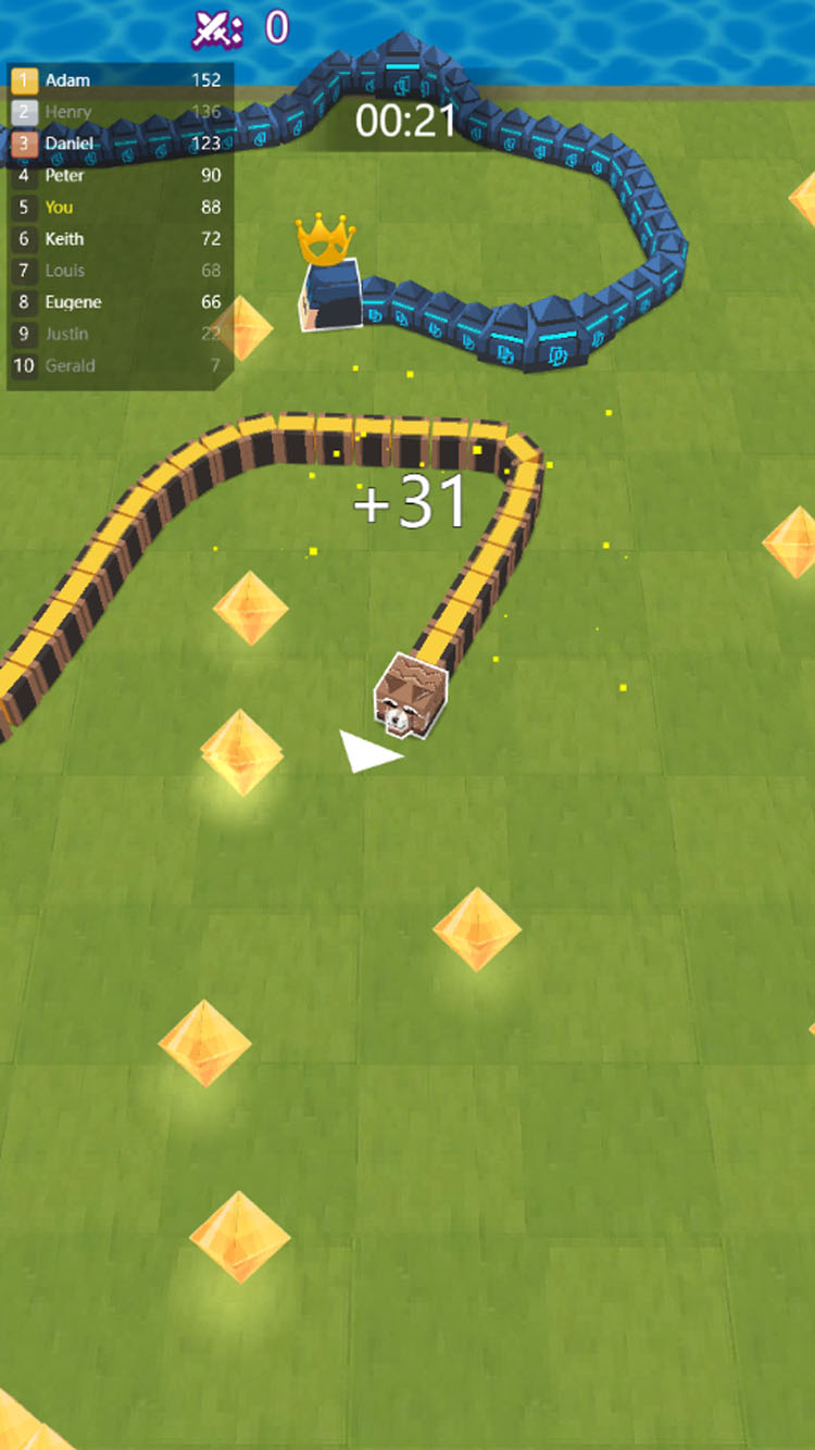 Merge Snake War screenshot 9