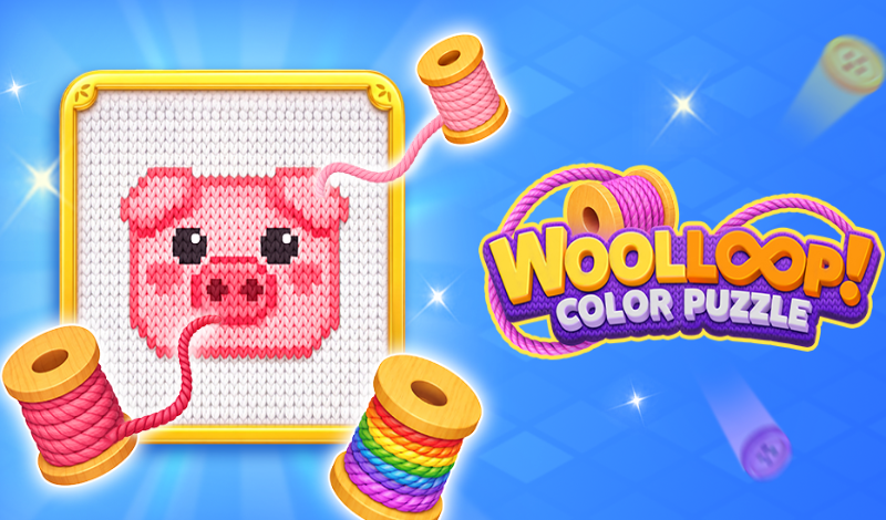 Woolloop! Color Puzzle game cover