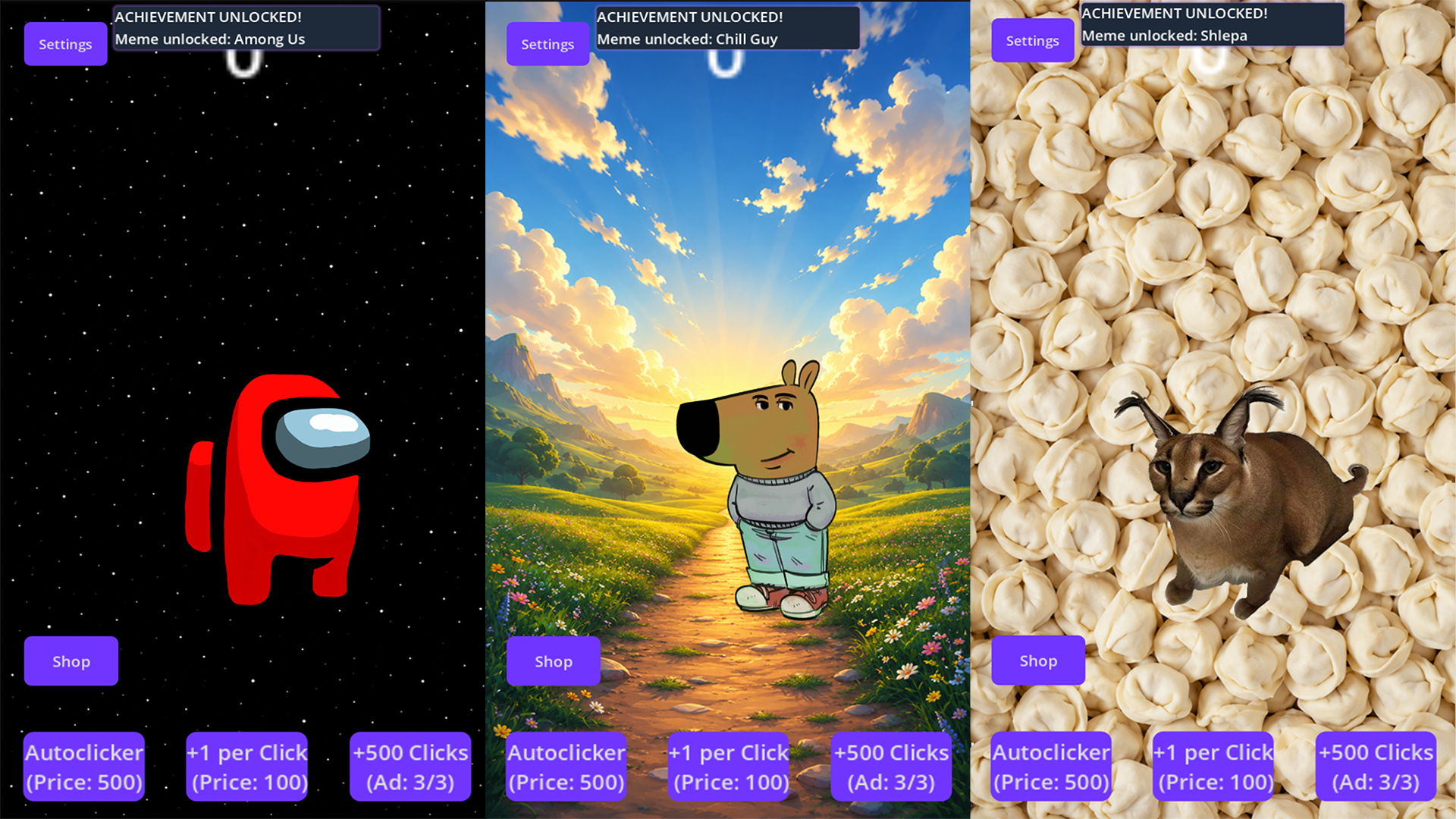 Clicker Memes: Collection — screenshot 2