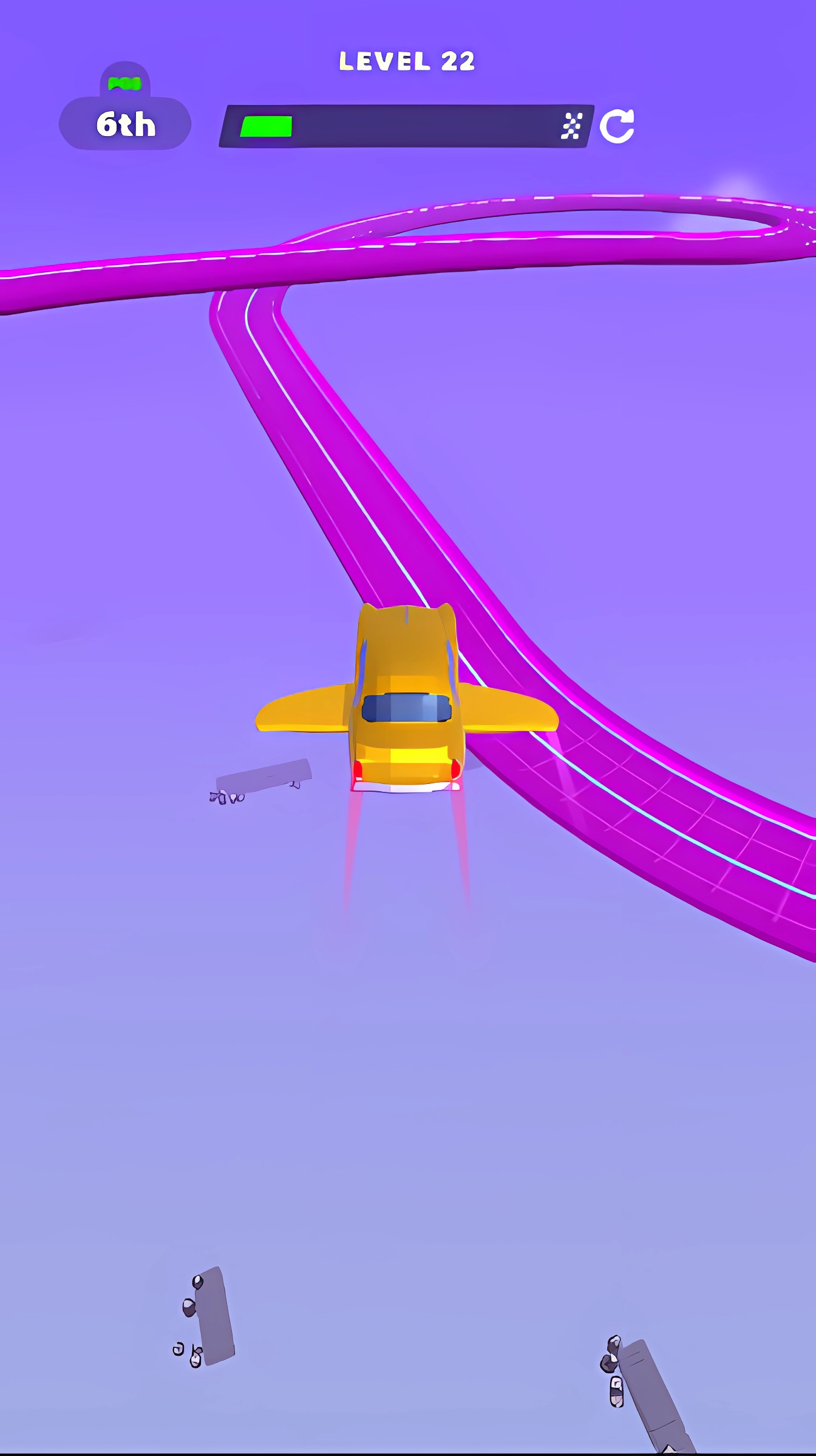 Flying Russian Car Races screenshot 9