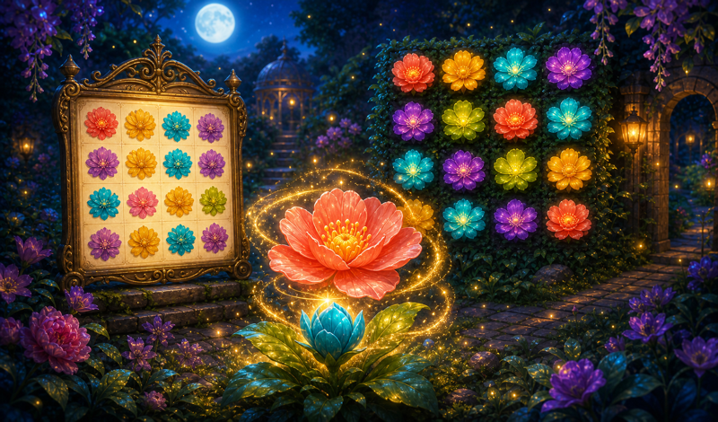 Moonlit Flowerbed game cover