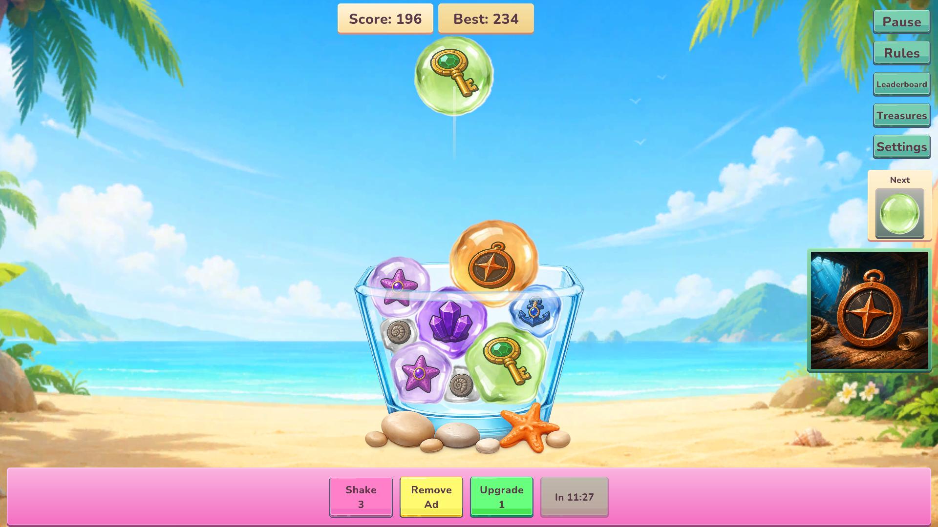 Pop Bubbles: Find All Treasures — screenshot 1