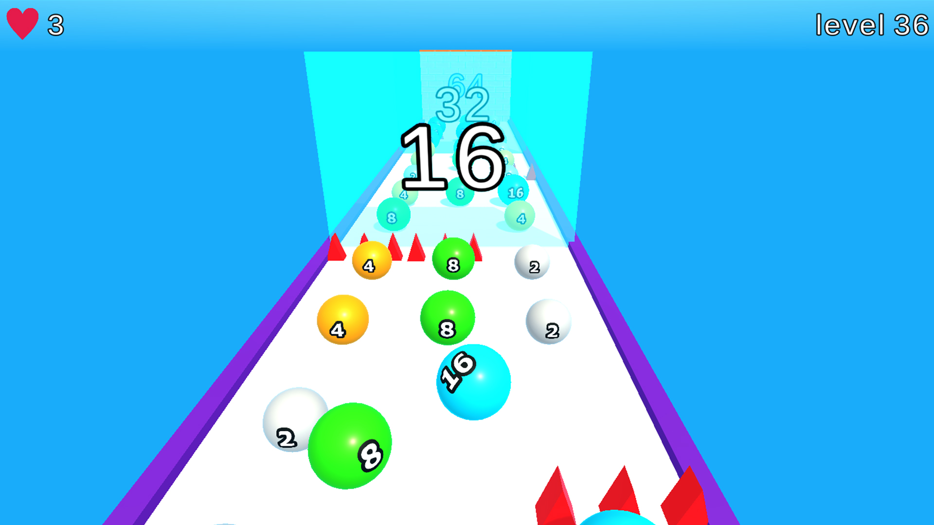 Merge number. Ball 2048 — screenshot 3