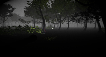 Slender scary forest