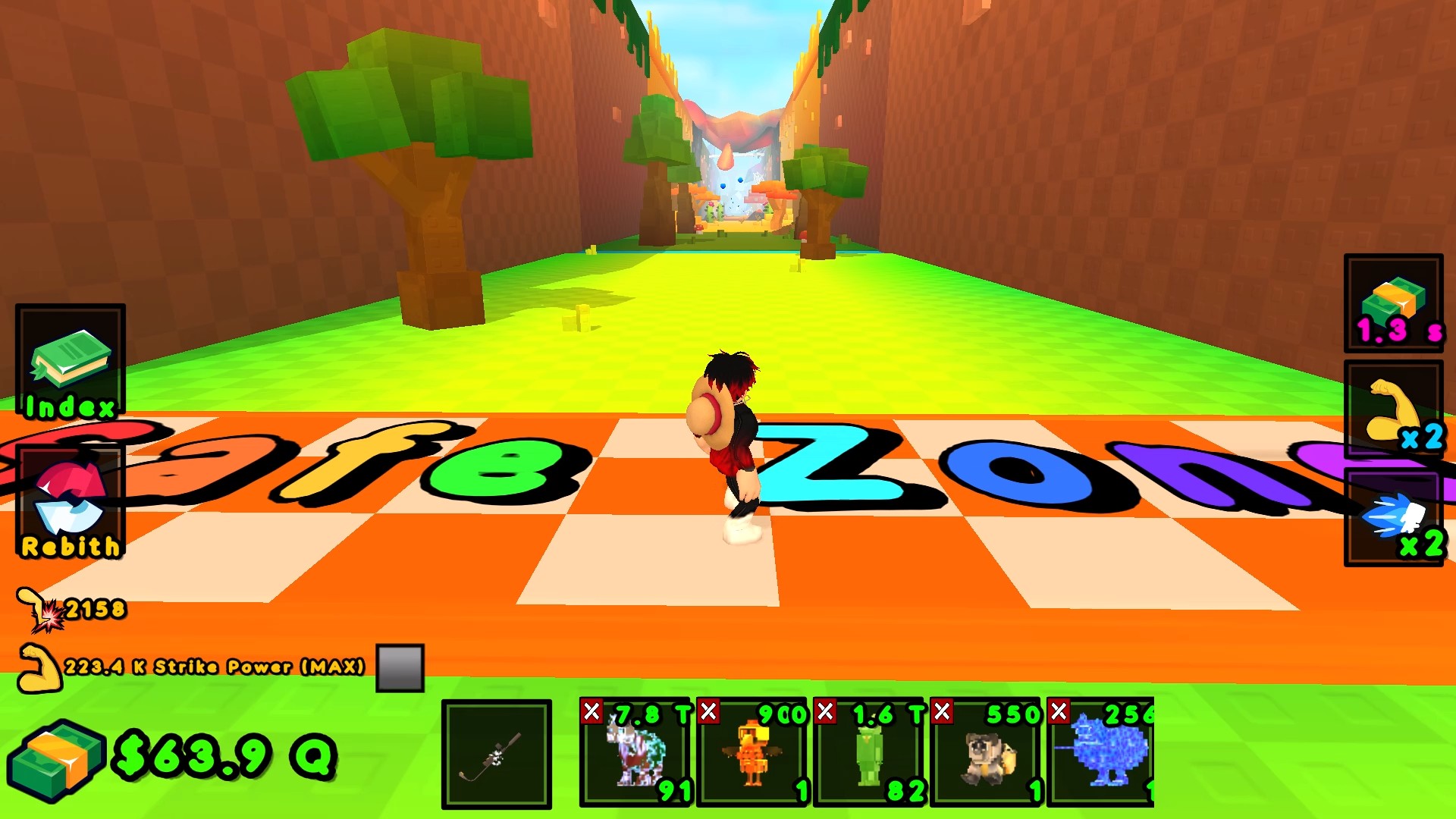 Kick the lucky block! +1 Brainrot! — screenshot 7