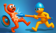 Ragdoll Arena! Fun Spear Battle!