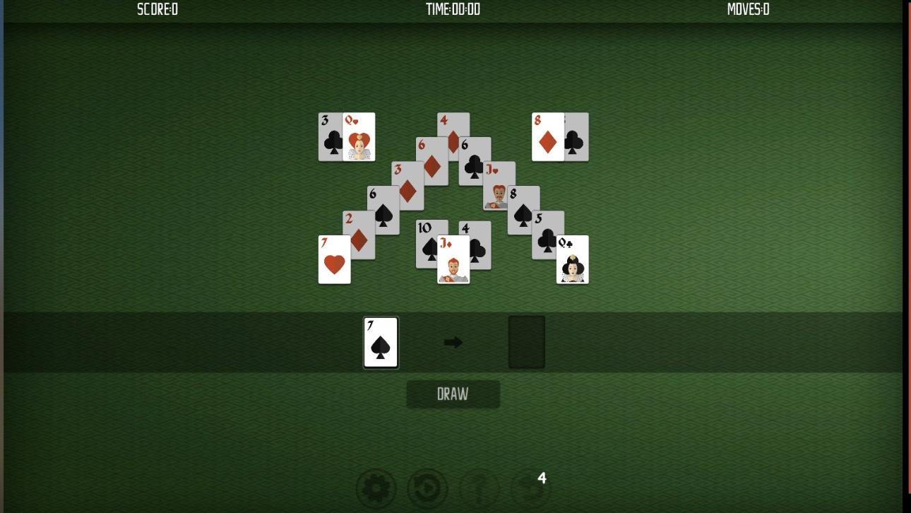 Best Pyramid Solitaire screenshot