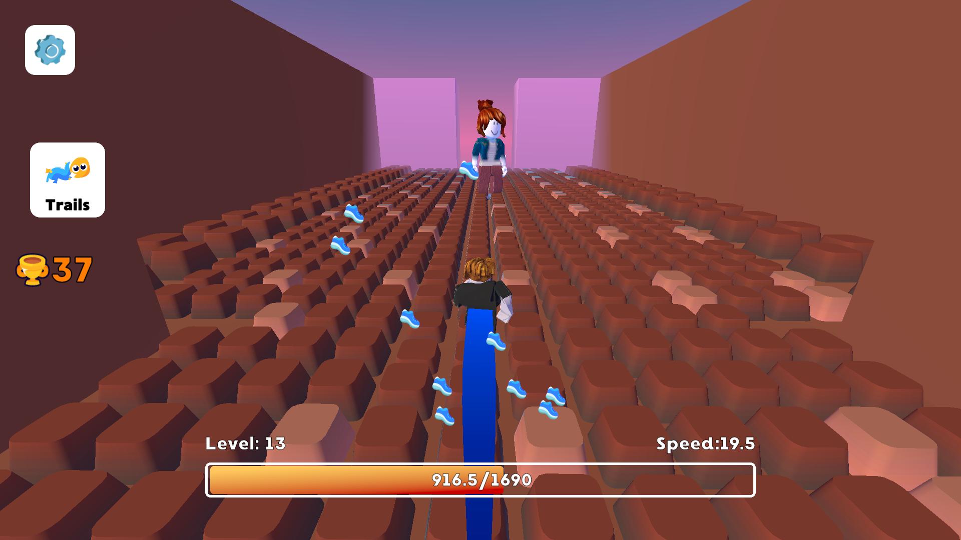 +1 Speed Keyboard Run! — screenshot 2