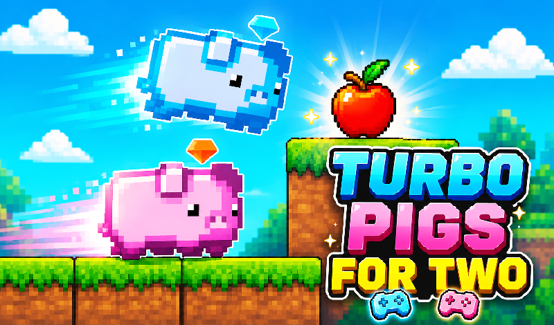 Turbo Pigs for two game cover