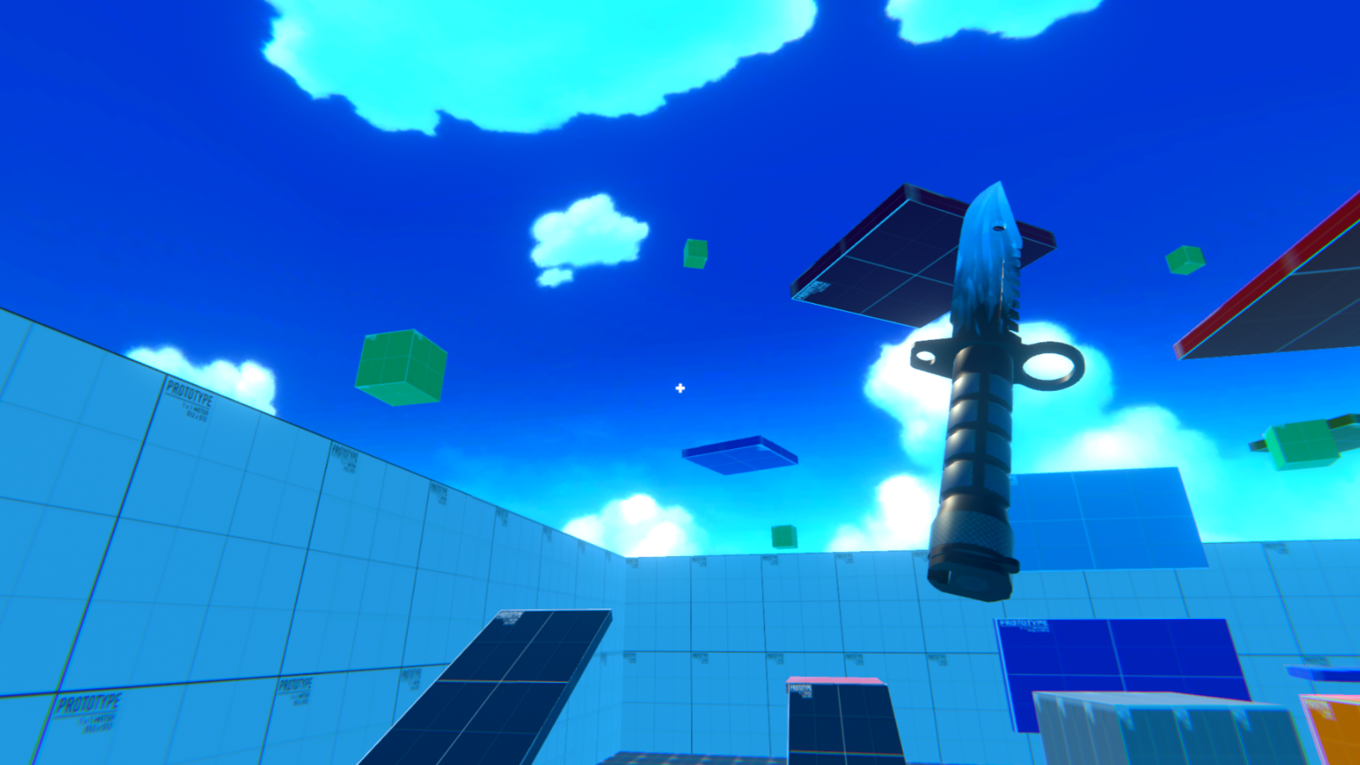 GRAVITATION - Parkour with Knives screenshot