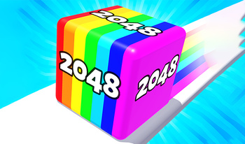 مكعبات الفيزياء 2048 ثلاثية الأبعاد