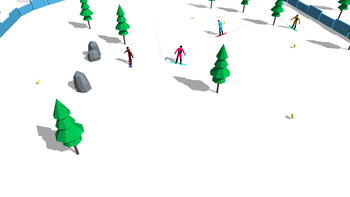 Snowboard Racing