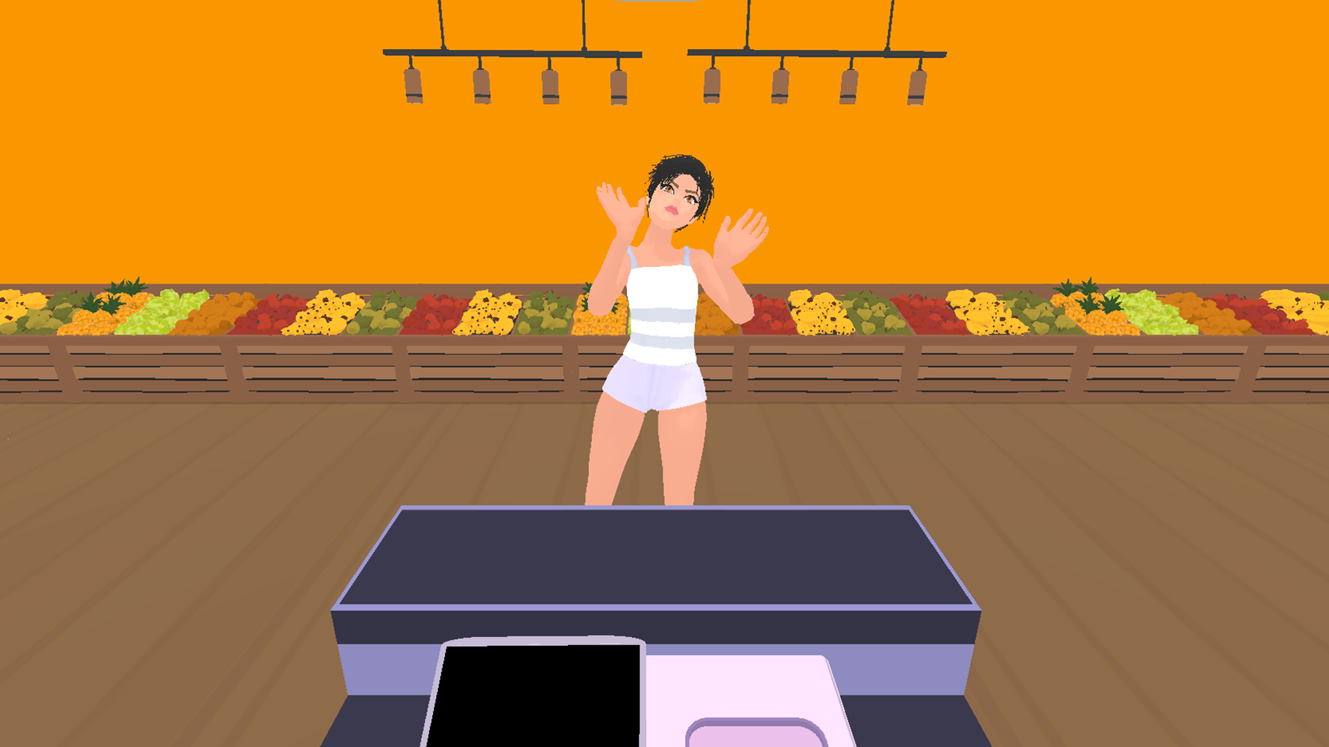 Cashier games screenshot