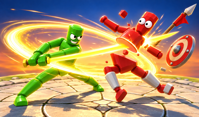 Ragdoll Duel: Sword Fight game cover