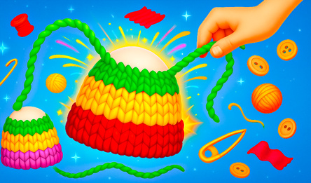 Yarn Color Sort 3D: Knitting Puzzle