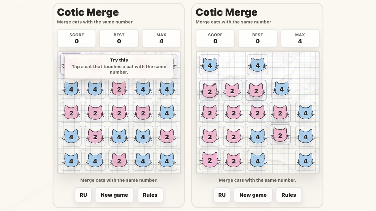 Cotic Merge — screenshot 1