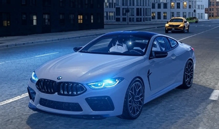 The hustle on the BMW M8