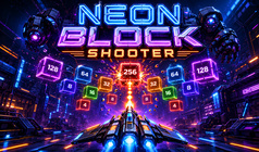 Neon Block Shooter