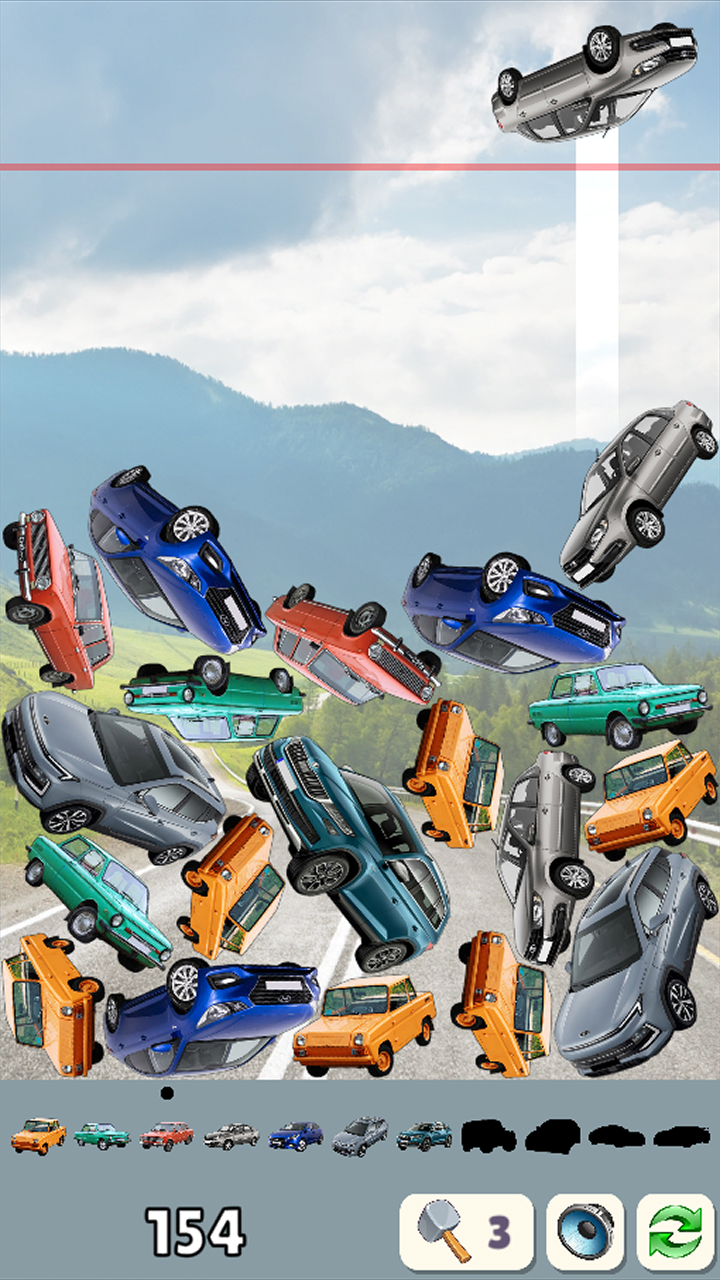 Merge Cars: Evolution 2048 screenshot 3