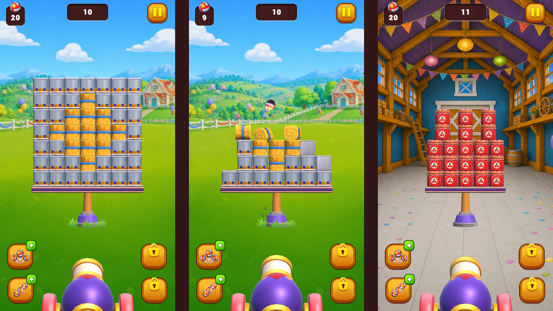Cannon Smash 3D — screenshot 1