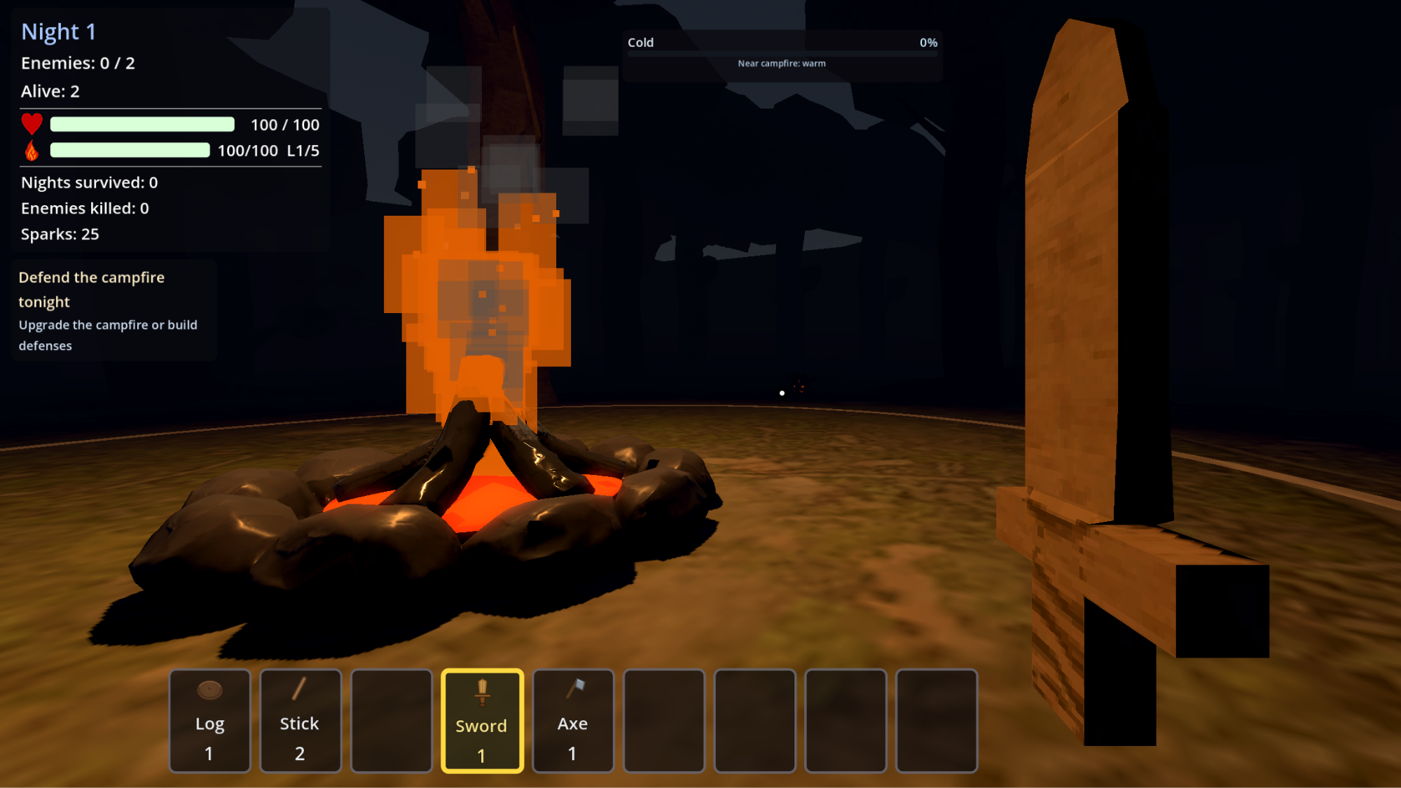 Bonfire Against Darkness: Forest Survival — screenshot 5