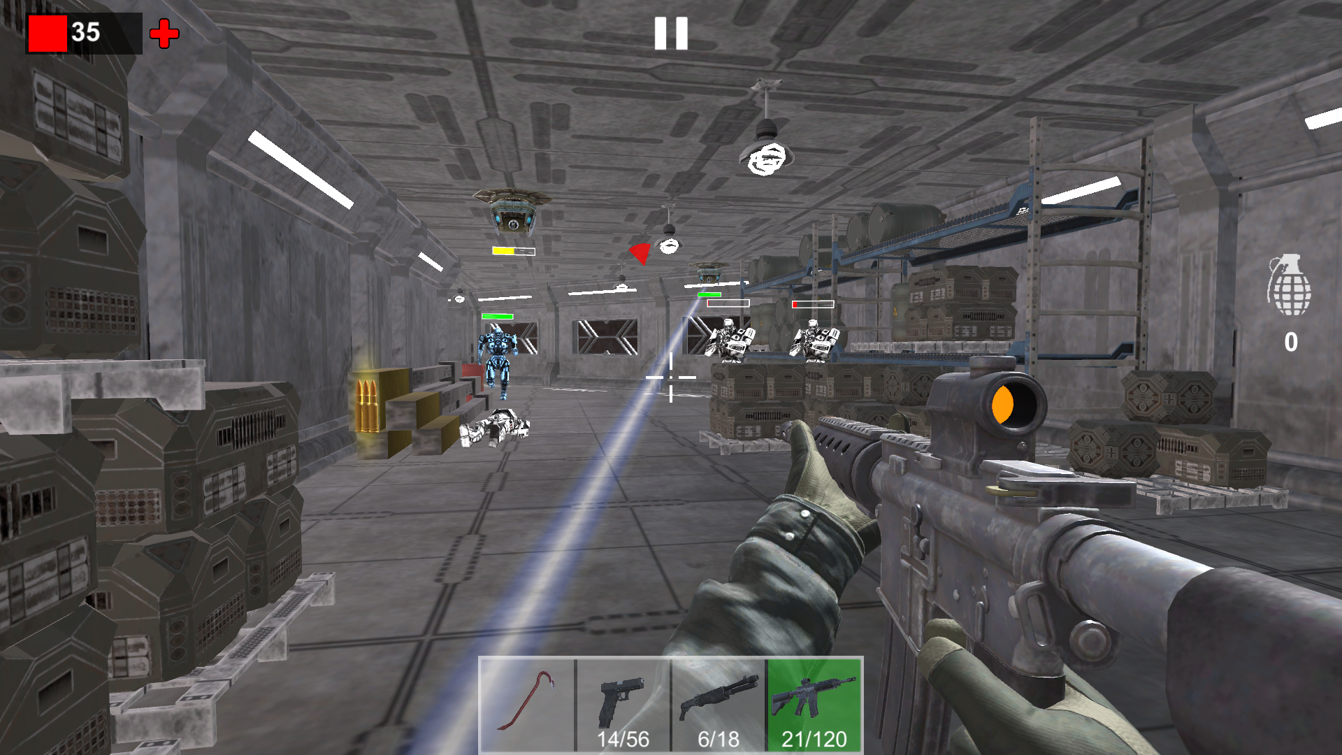 Rise of Robots: Spaceship Escape screenshot