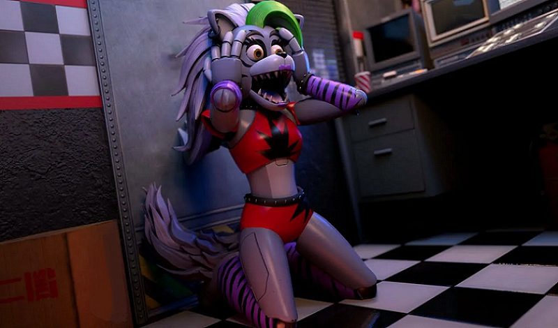 Roxanne Wolf: Escape 3D game cover
