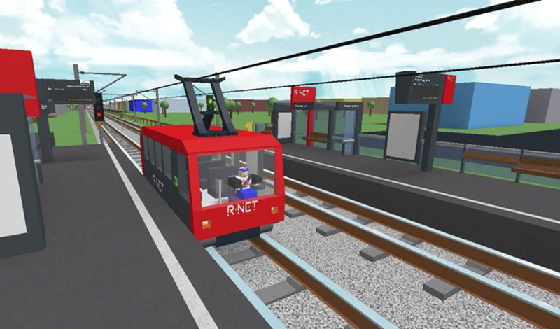 Obby: Training on the train game cover