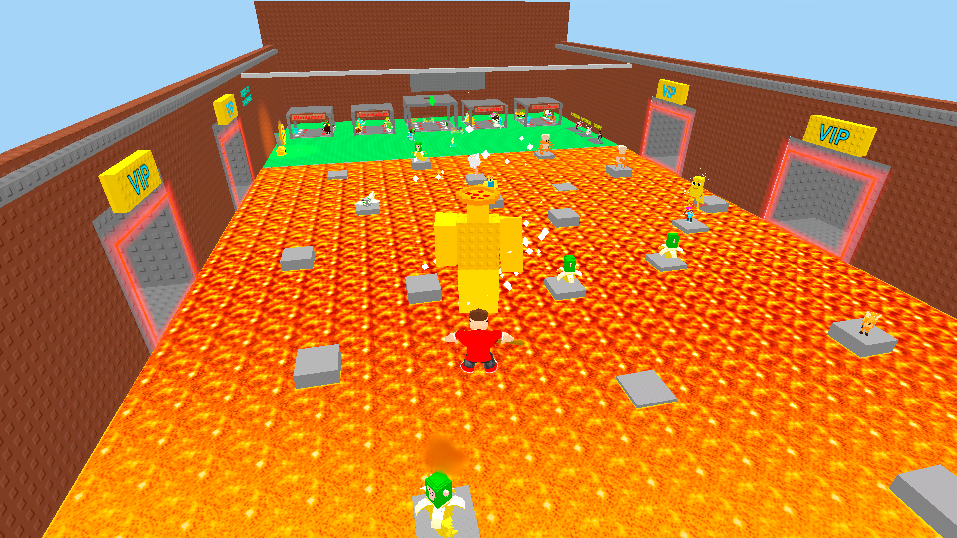 Survive Lava for Mem Brainrots — screenshot 1