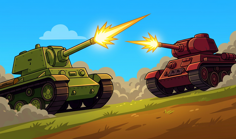 VS: Tank Battle! game cover
