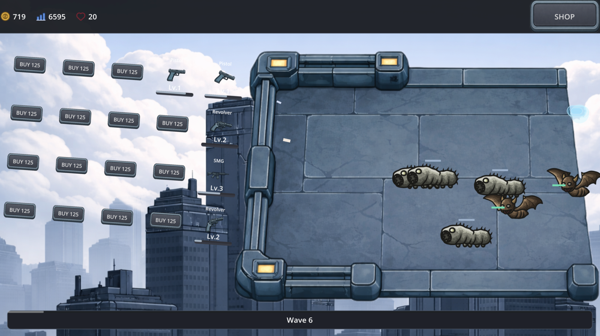 Merge Gun Idle: Monster Defense — screenshot 4