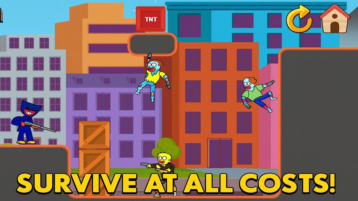 Blue Monster Attack — screenshot 3