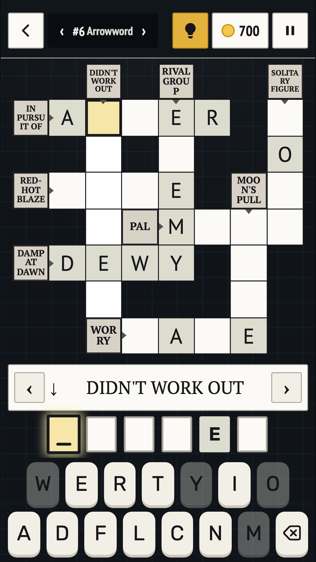 Crosswords on the Go: Scanwords, Sudoku, Fillwords screenshot 5
