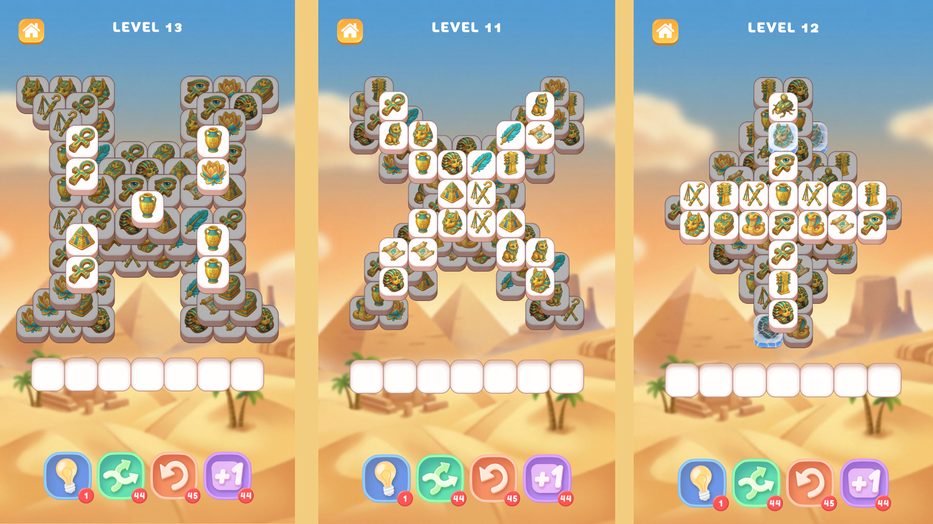 Mahjong: Mysteries of Egypt — screenshot 3