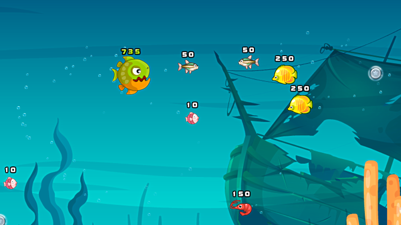 Fish Eat Getting Big screenshot