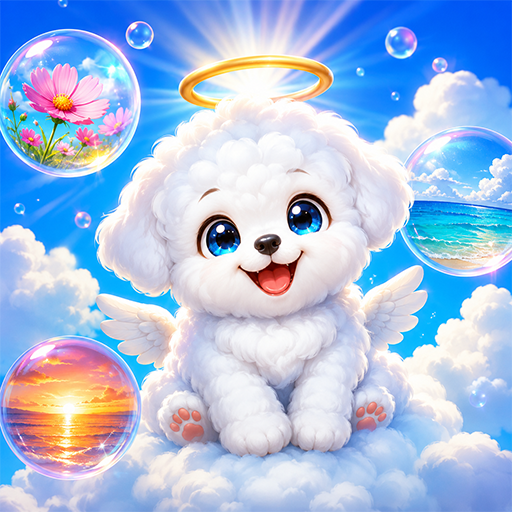 Pics in Bubbles - Pop Jigsaw Puzzle icon