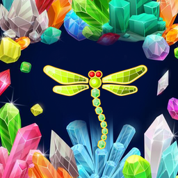 Connect the crystals: Treasure!