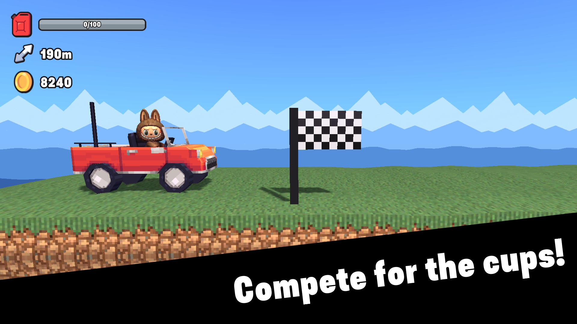 Labubu: Hill Climb screenshot